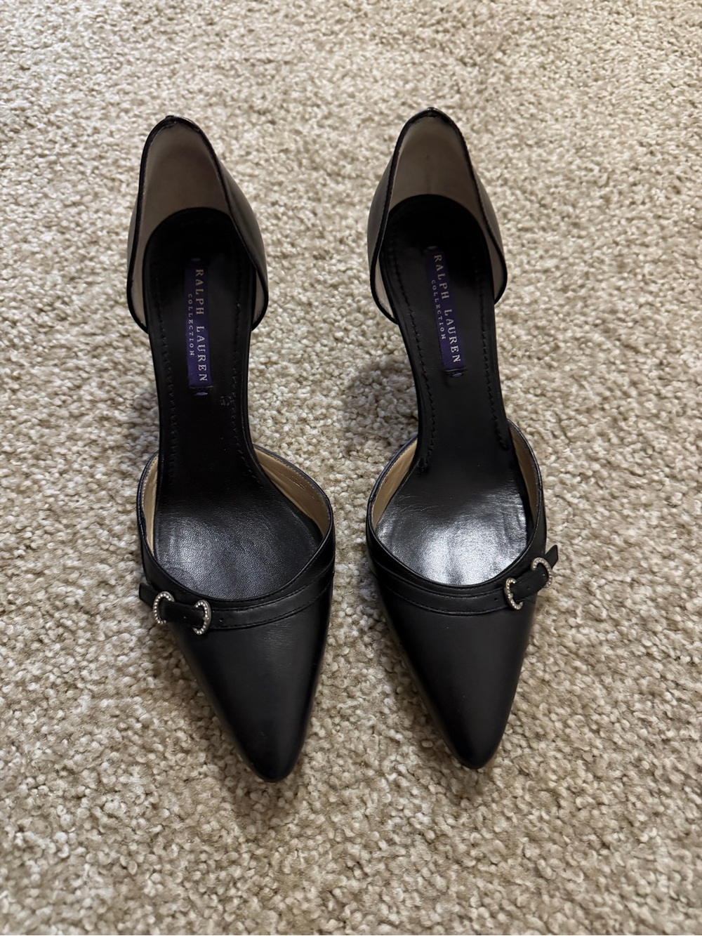 Vintage Ralph Lauren Collection D'Orsay Pumps